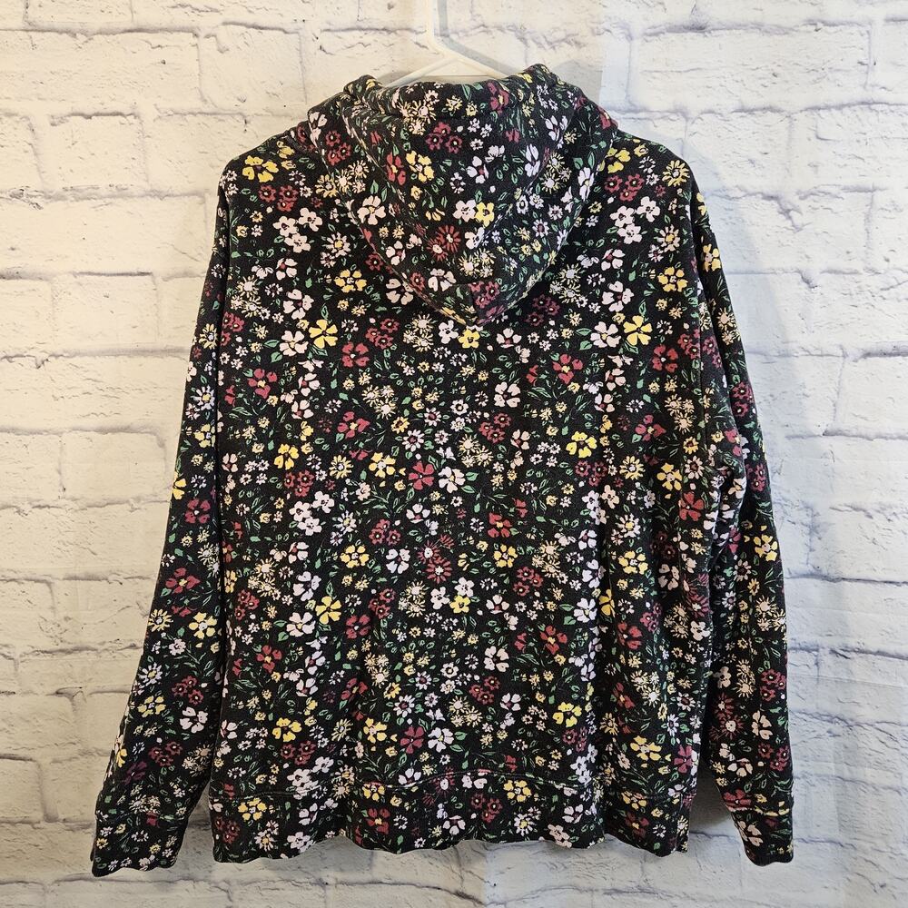 Teddy Fresh Grandma’s Floral Hoodie Sweatshirt Unisex M Medium AOP Print - Picture 4 of 6